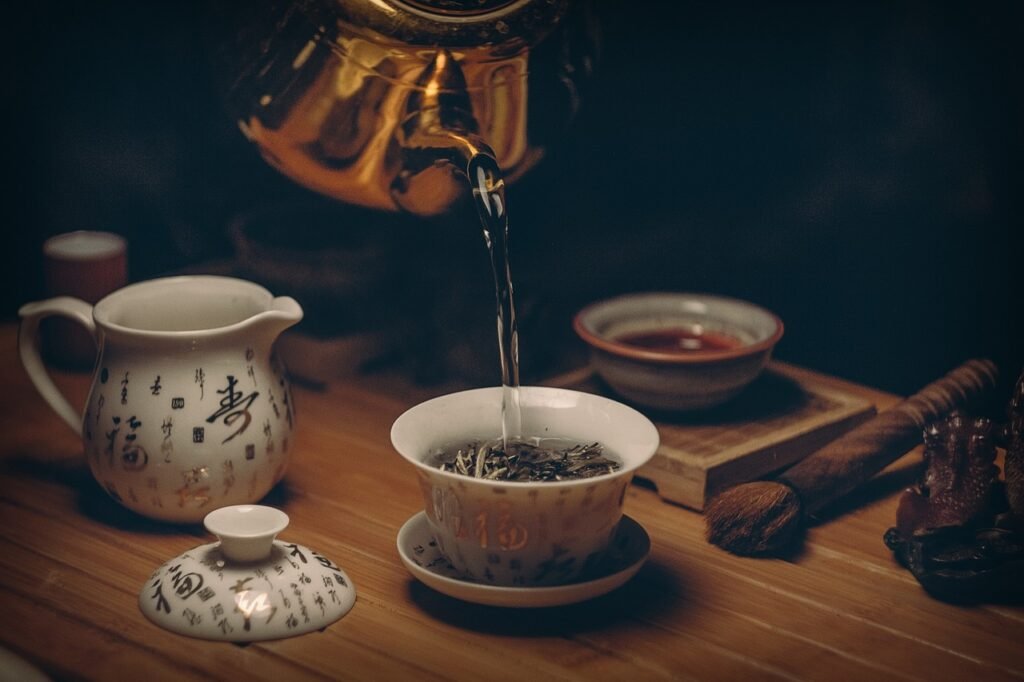 Different types of tea