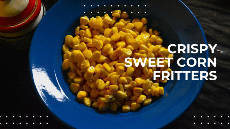 Sweet Corn Fritters IBS Friendly Snacks