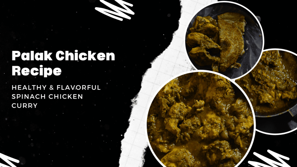 spinach chicken curry