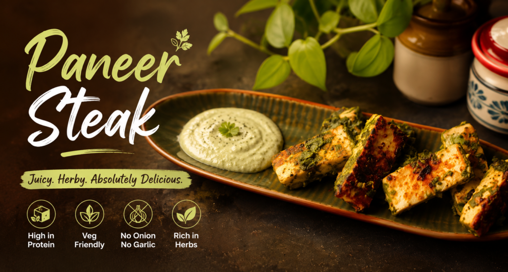 healthy palak paneer recipe