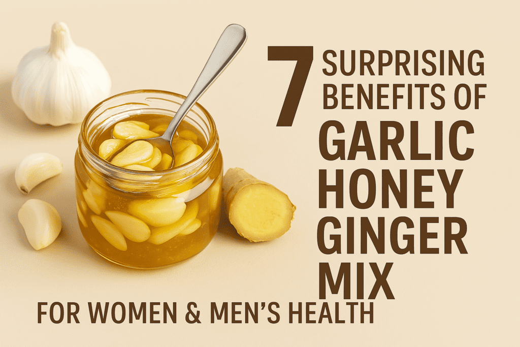 garlic honey ginger mix