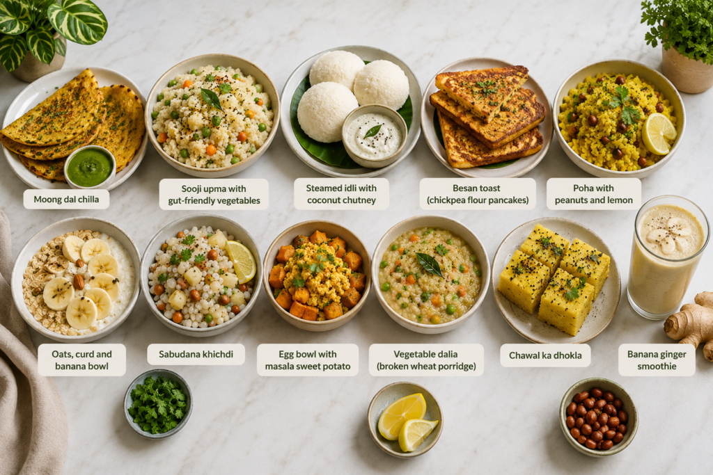 IBS Friendly Indian Breakfast