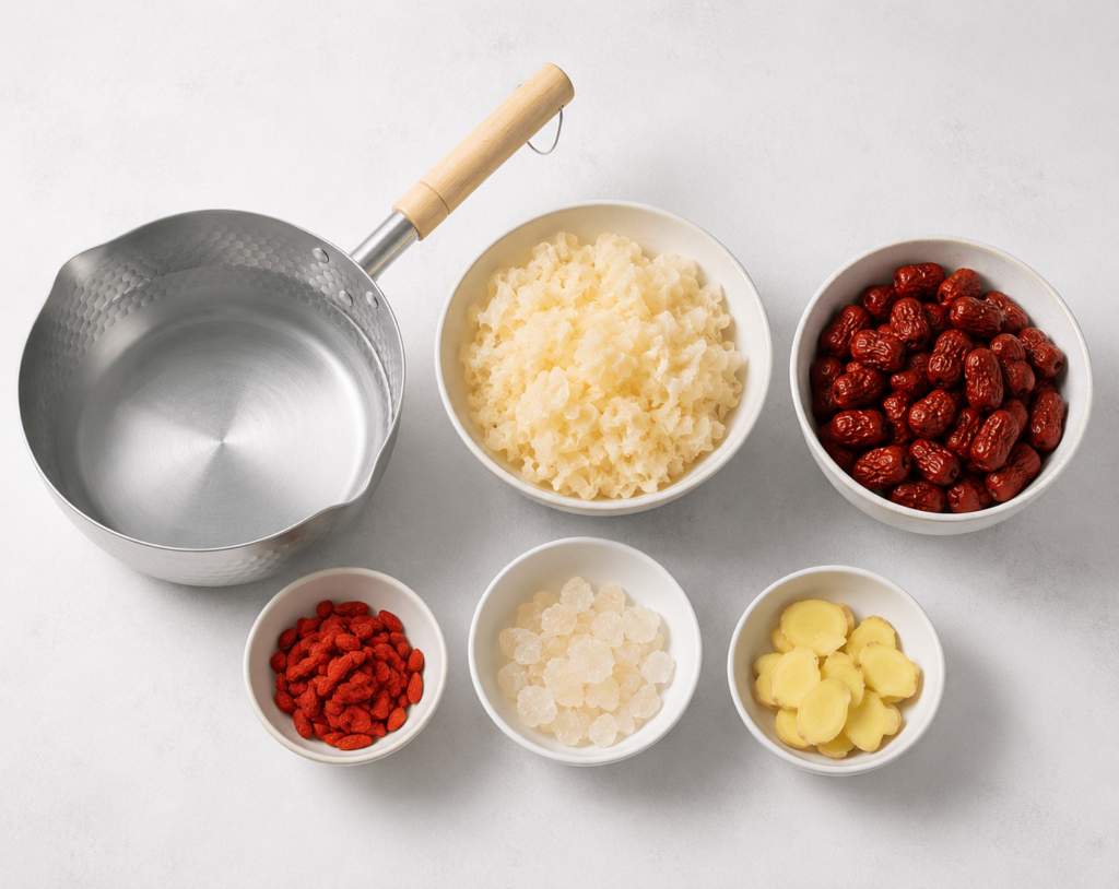 Snow Fungus Soup Recipe