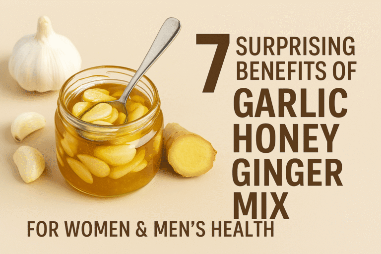 garlic honey ginger mix benefits