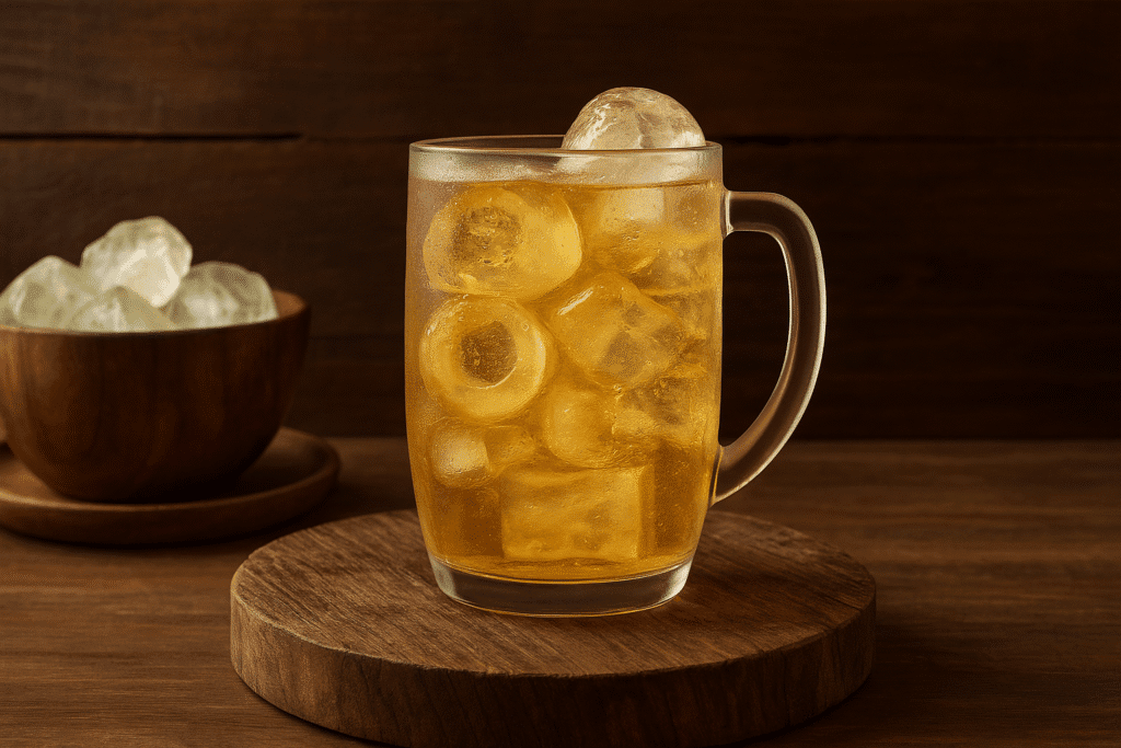 gond katira and chia seed drink