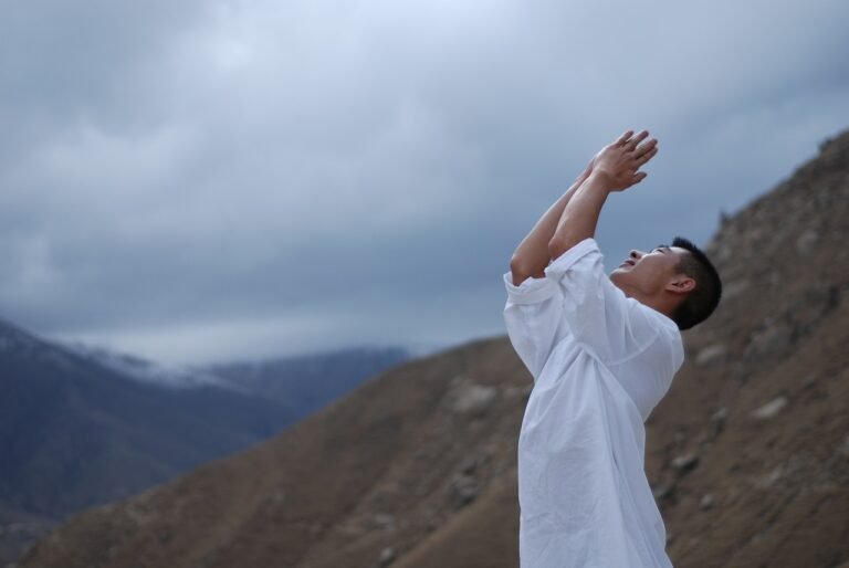 Morning routine for mental health with calming breath and gut reset