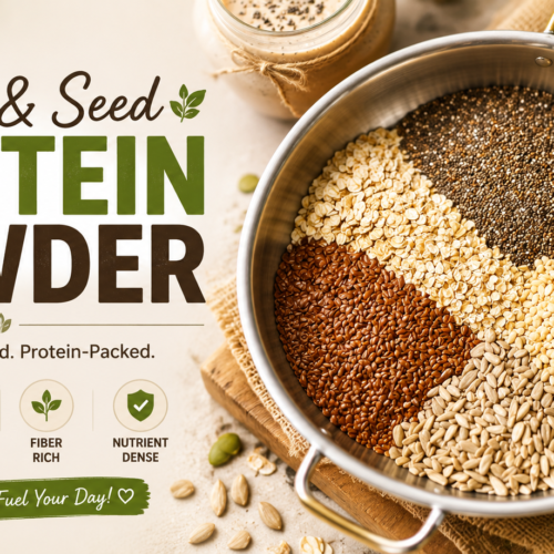 oats and seed protein powder