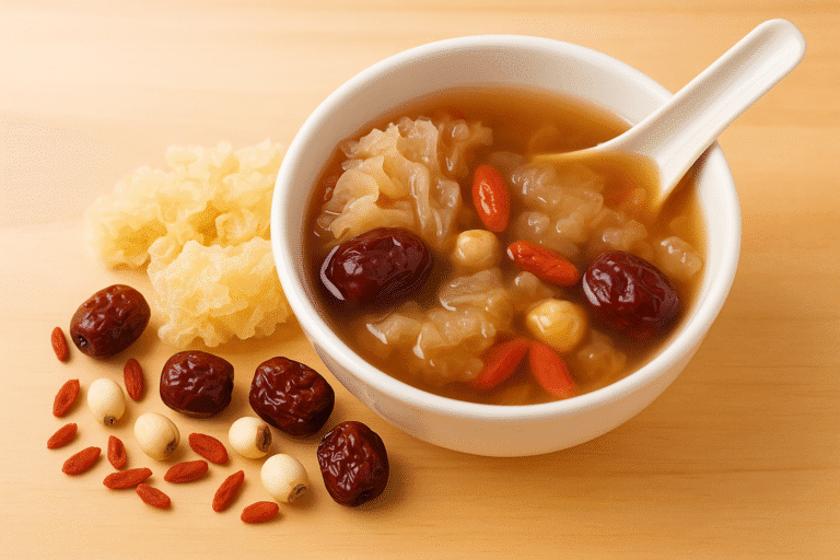 snow fungus soup recipe