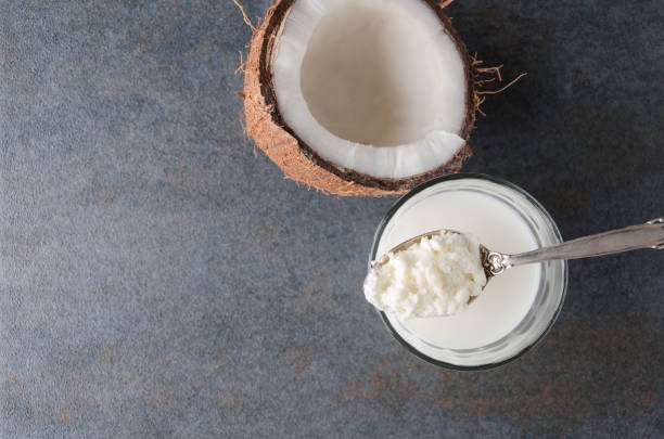 Probiotic coconut curd