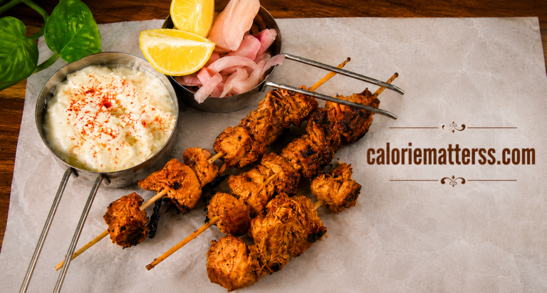 High Protein Chicken Skewers