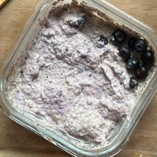 blueberry chia pudding