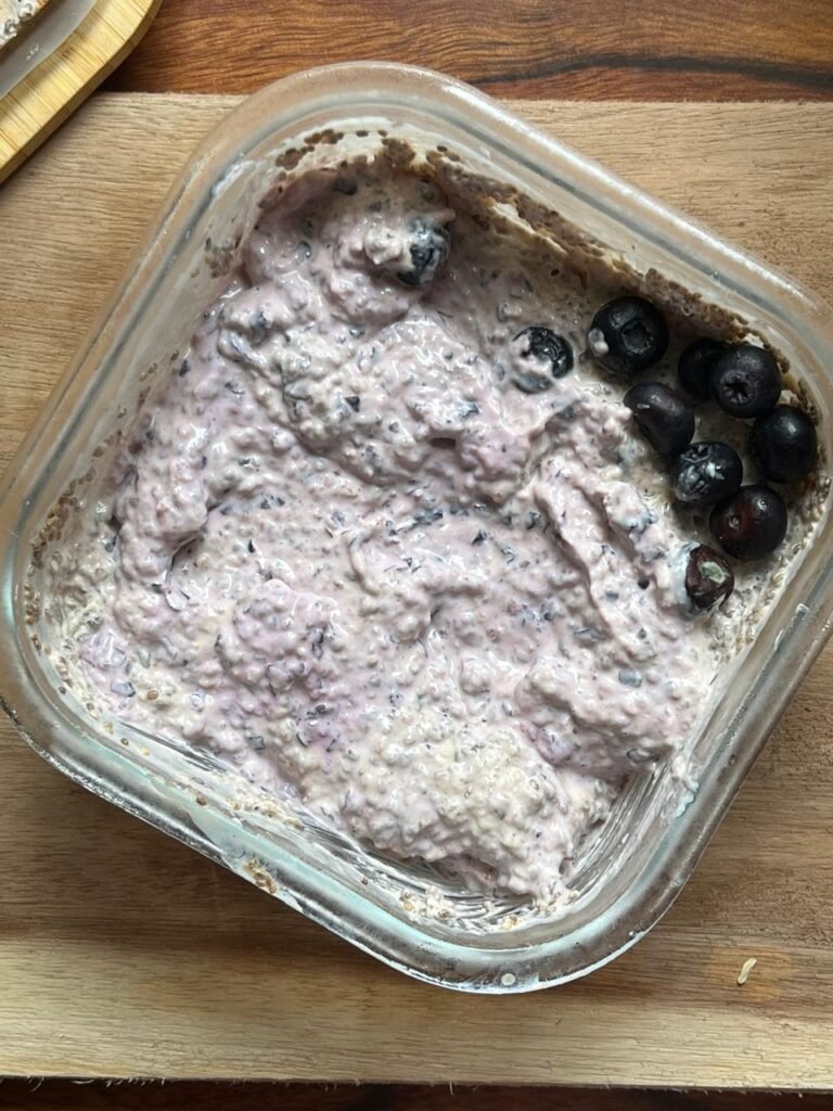 blueberry chia pudding