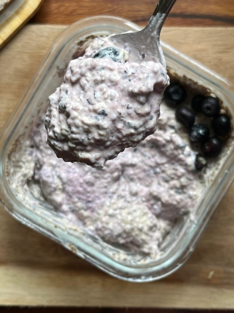 blueberry chia pudding