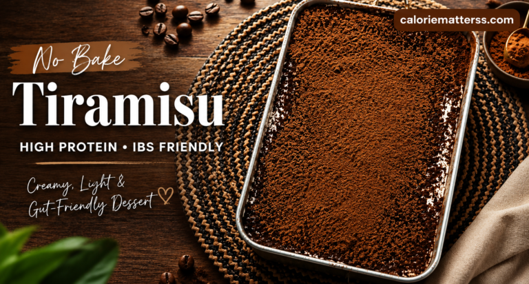 low FODMAP high protein dessert