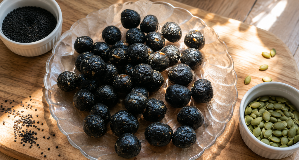 Black Sesame Seeds Laddu