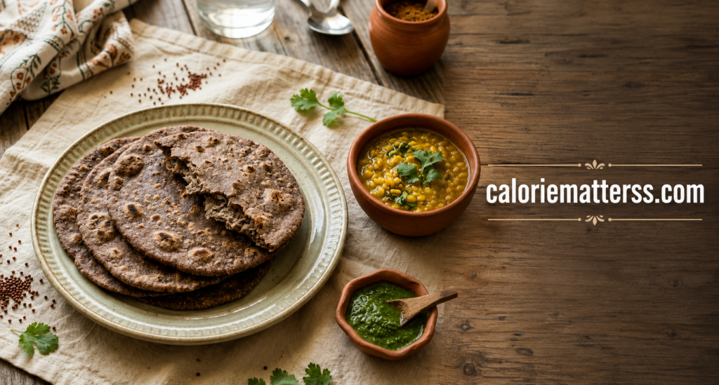 Gluten-Free Ragi Moong Roti
