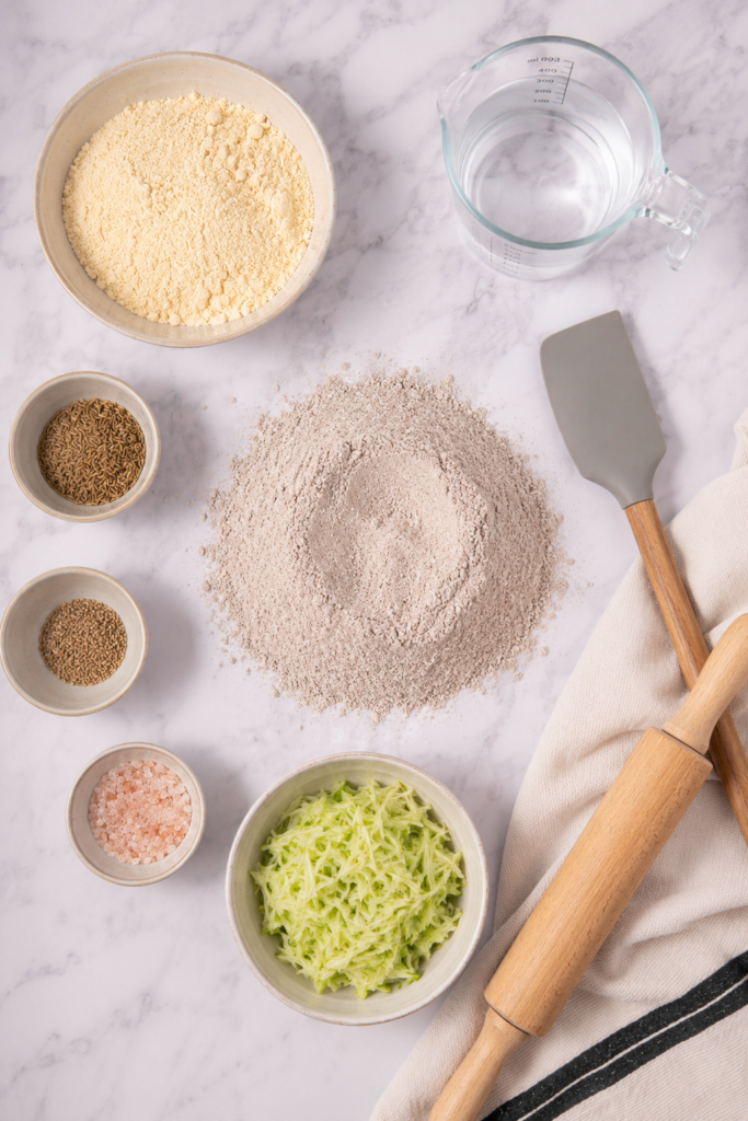 Gluten-free ragi moong roti