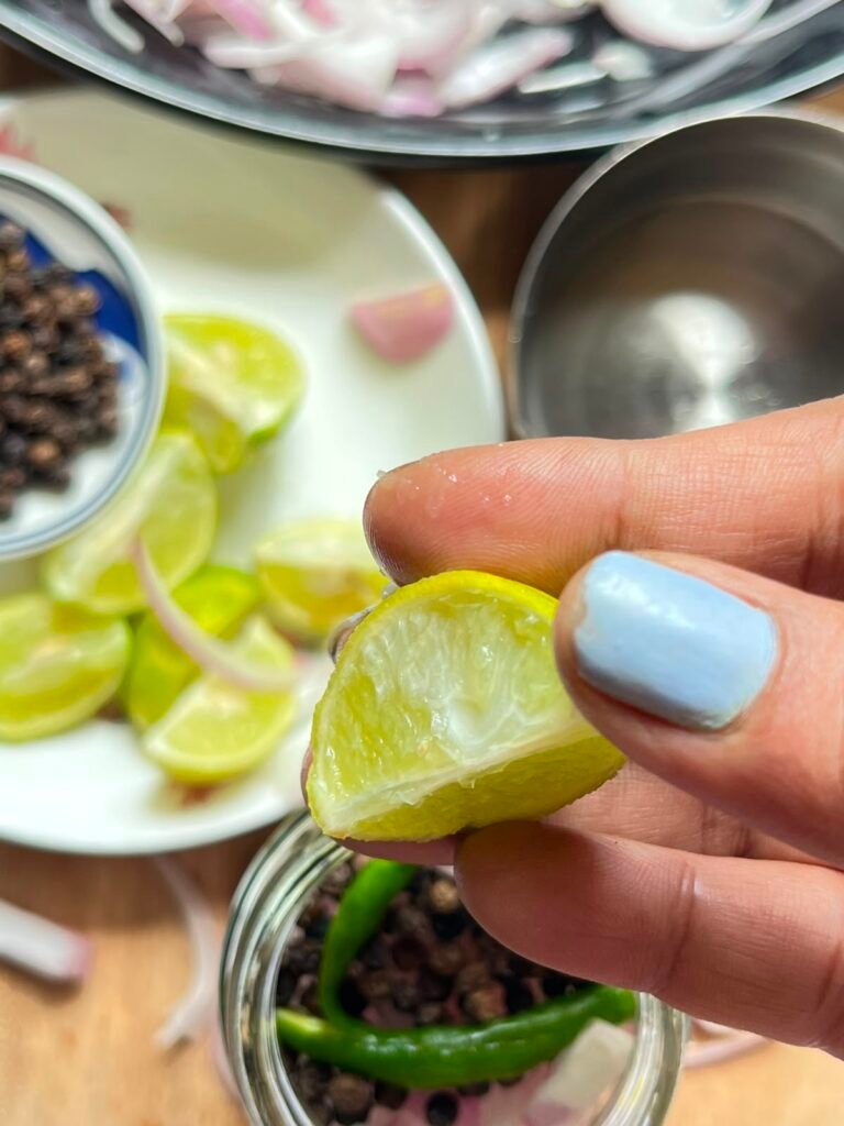 no-oil pickled onion